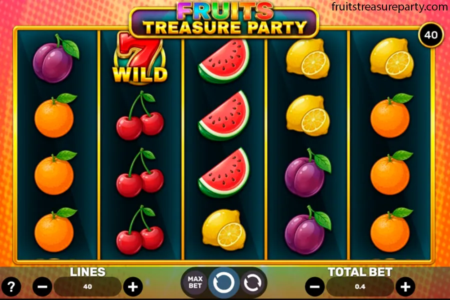 Fruits Treasure Party Gameplay
